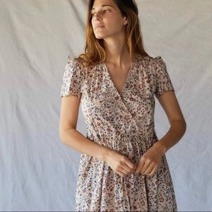 NWT Christy Dawn dress “Dawn” Sand Anemone Vine Floral size XS